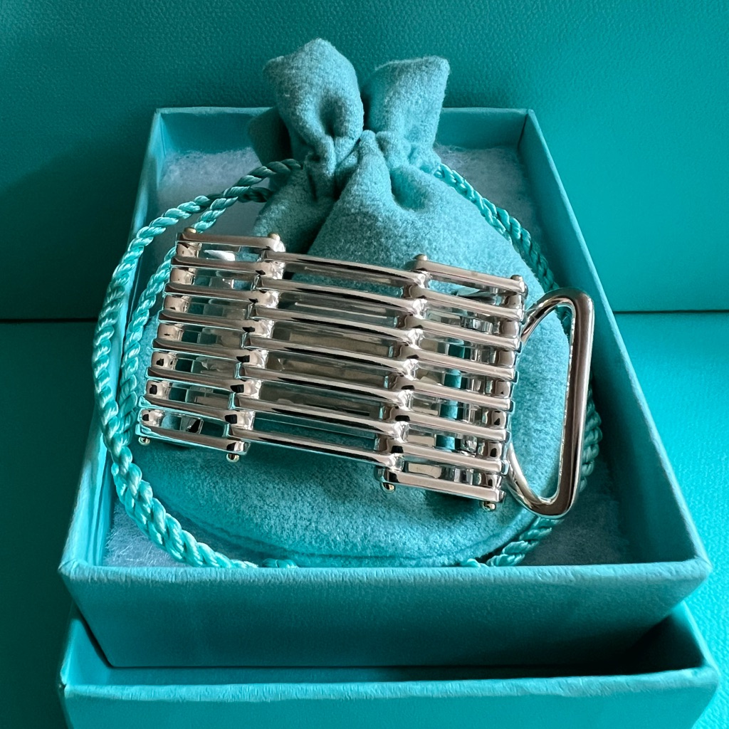 Authentic Tiffany & Co. Rare Gatelink Belt Buckle